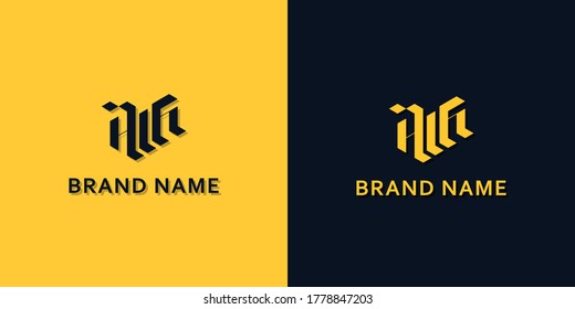 Minimalist Initial Brief AK Logo. Dieses Logo ist kreativ mit einer modernen Schrift versehen.Es ist geeignet, für welche Firma oder Marke diese anfängt.
