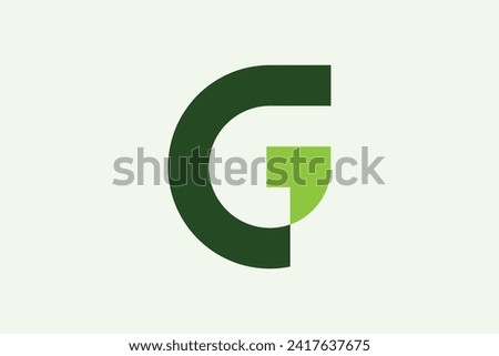 Minimalist Initial Letter G with Arrow Up Logo. Modern Logo Usable for Growing Business, Branding, Identity, Marketing, etc that  Related with Letter G. Flat Vector Logo Design Template Element.