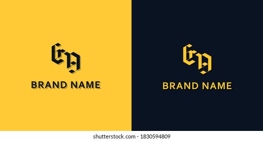 Minimalist Initial letters CD logo. This logo incorporate with modern typeface in the creative way. It will be suitable for which company or brand name start those initial.