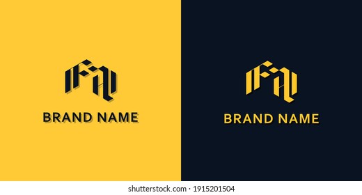 Minimalist Initial letters FA logo. This logo incorporate with modern typeface in the creative way. It will be suitable for which company or brand name start those initial.