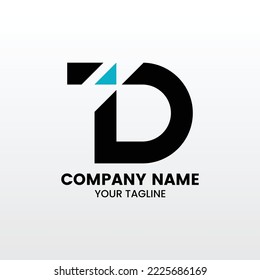 Plantilla de logotipo de tipo inspirador minimalista