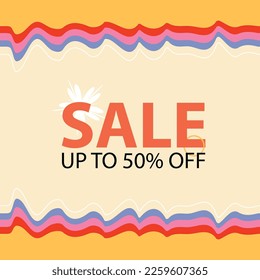 Minimalist Instagram Sale Offer Poster Design