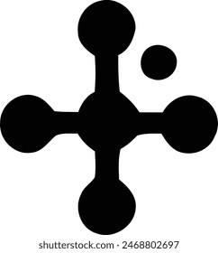 Minimalist Interconnected Circles Logo - Embracing Connectivity.