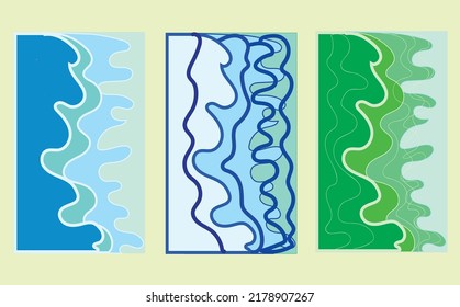
Minimalist irregular pattern background illustration.Design for card, brochure, banner idea, book cover, booklet print, web header template.
