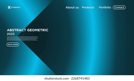 Minimalist landing page background. Website UI design background.