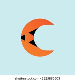 Minimalist Lette C or CC Creative Monogram Logo