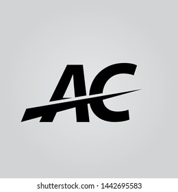 Minimalist Letter A&C Logo/Icon Template Design