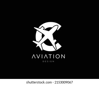 649 C plane logo Images, Stock Photos & Vectors | Shutterstock