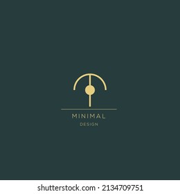 Logo del icono Letra minimalista A