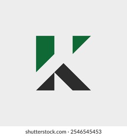 Minimalist Letter K Logo Template