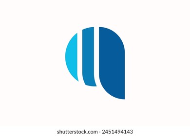 Plantilla de diseño de Vector de logotipo de letra A minimalista. Símbolo Un Concepto De Diseño Fondo Blanco Y Negro
