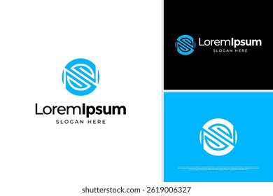Minimalist letter N business logo vector design template