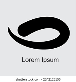 minimalist letter o logo design