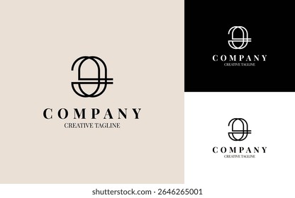 Minimalist letter Q logo design for your business. Monogram luxury logo