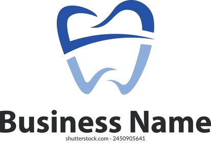 Minimalist letter W and B combination for dental or dentistry business