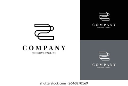 Minimalist letter Z logo design for your business