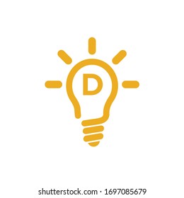 minimalist light logos and letters