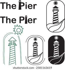 Minimalist Lighthouse Logo Set – Black and White Vector Design

A collection of minimalist lighthouse logo designs featuring clean lines and unique elements.