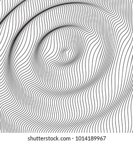 Minimalist line abstract background. Vector illustration. Line flow.