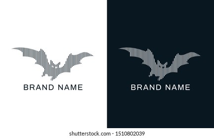 
Minimalist line art bat logo. This logo icon incorporate with abstract line and brand name in the creative way.
It will be suitable for bats related and sport club or company.