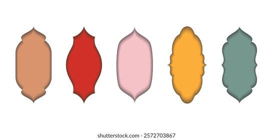 Minimalist line art depiction of a mihrab, characterized by its iconic arch and intricate yet simple details. The design emphasizes clean lines and a calming color palette