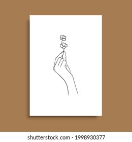 Minimalist line art drawings of hands. Perfect for stationery design, social media, blogs, wall art, decorating your home, preparing printed paper products, packaging design and also for other ideas. 