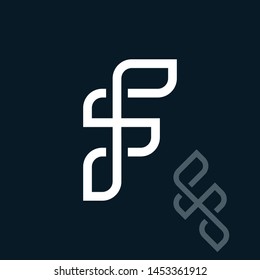 minimalist line art letter F logo. This logo icon incorporate with hexagon letter f on creative way.
It will be suitable for Which company name start F.