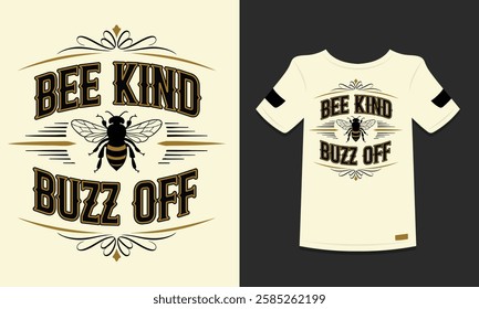 A minimalist line art typography t shirt design