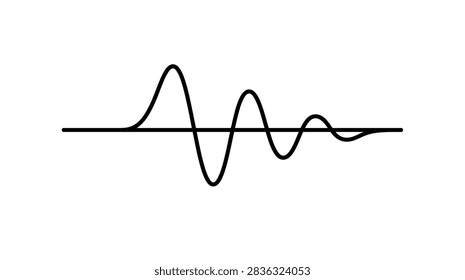 A minimalist line drawing