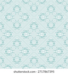 Minimalist Line Geometric Diamond Shape Seamless Surface Pattern Design