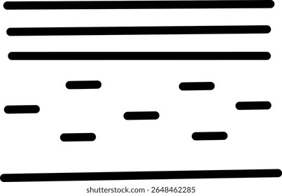 minimalist line icon Clay court. Hand drawn tennis sports icon theme