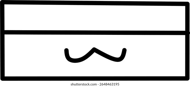 minimalist line icon sweat band. Hand drawn tennis sports icon theme