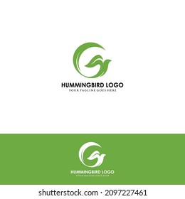 logotipo de ave de estilo lineal minimalista
