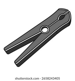 Minimalistische Flusenfalle mit dem Schwarzen