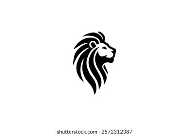 Minimalist Lion Logo for Luxury Brands