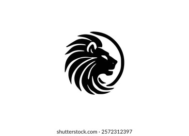 Minimalist Lion Logo for Luxury Brands