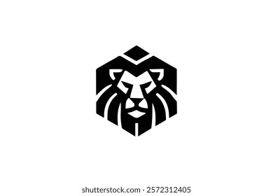 Minimalist Lion Logo for Luxury Brands