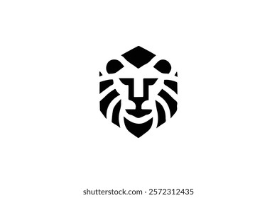 Minimalist Lion Logo for Luxury Brands