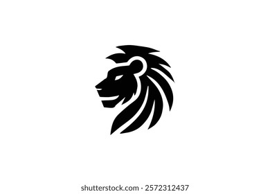 Minimalist Lion Logo for Luxury Brands