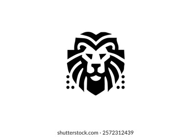 Minimalist Lion Logo for Luxury Brands