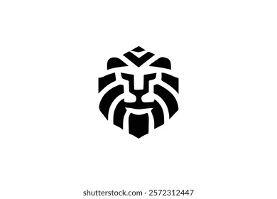 Minimalist Lion Logo for Luxury Brands