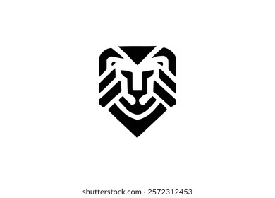 Minimalist Lion Logo for Luxury Brands