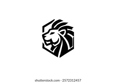 Minimalist Lion Logo for Luxury Brands