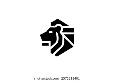 Minimalist Lion Logo for Luxury Brands