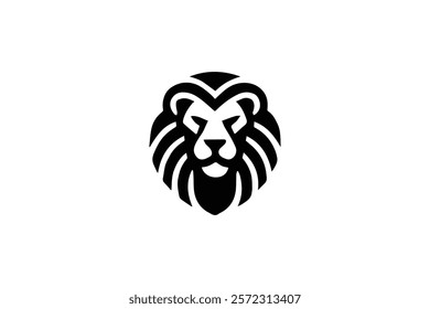 Minimalist Lion Logo for Luxury Brands