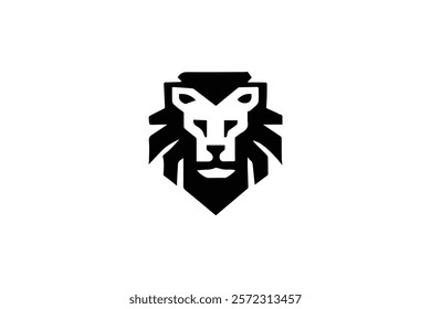 Minimalist Lion Logo for Luxury Brands