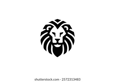 Minimalist Lion Logo for Luxury Brands