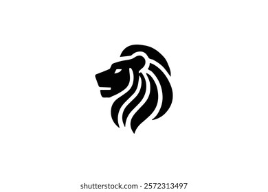 Minimalist Lion Logo for Luxury Brands