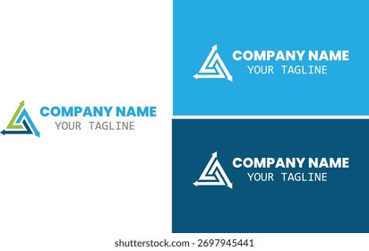 Minimalist logistics and transportation logo vector modern stylish design high resolution
