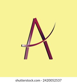 A Minimalist Logo Alphabet Vector Design